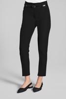 Hijab clothing BLACK Mid Rise Carrot Pants T 6002 