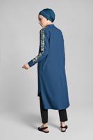 Hijab clothing BLACK Mid Rise Carrot Pants T 6002 