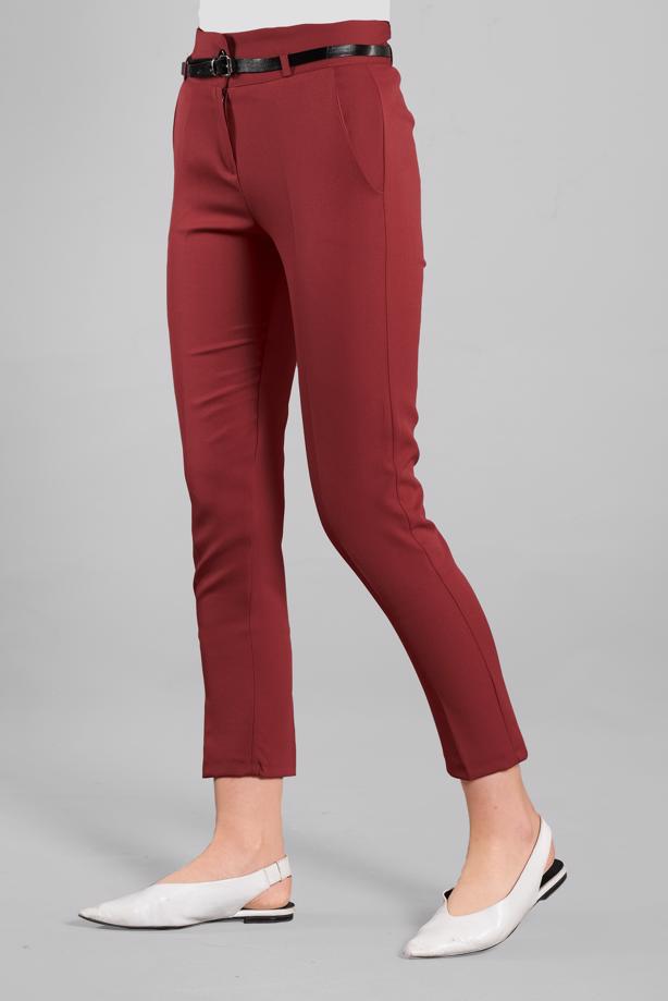 Hijab clothing  Mid Rise Carrot Pants T 6002  - TRENDTESETTÜR