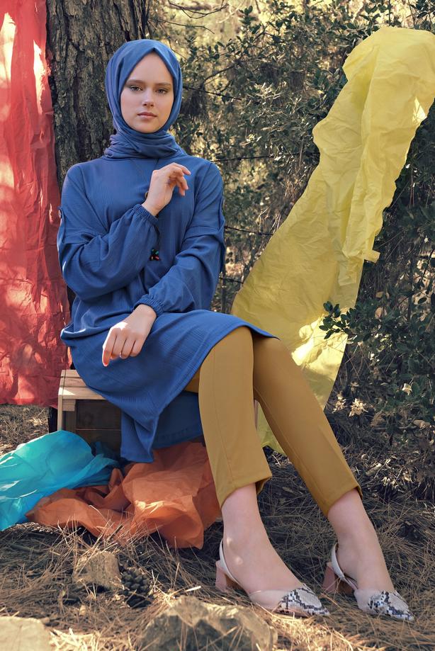 Vêtements hijab  Mid Rise Carrot Pants T 6002  - TRENDTESETTÜR