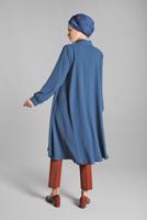 Hijab clothing BROWN Mid Rise Carrot Pants T 6002 