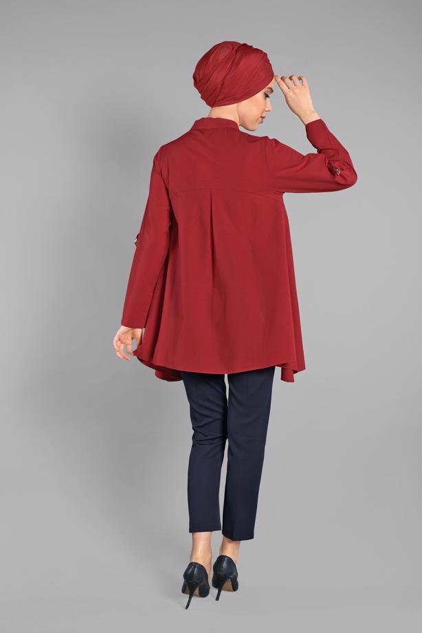 Hijab clothing  Mid Rise Carrot Pants T 6002  - TRENDTESETTÜR