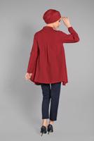 Hijab clothing NAVY BLUE Mid Rise Carrot Pants T 6002 