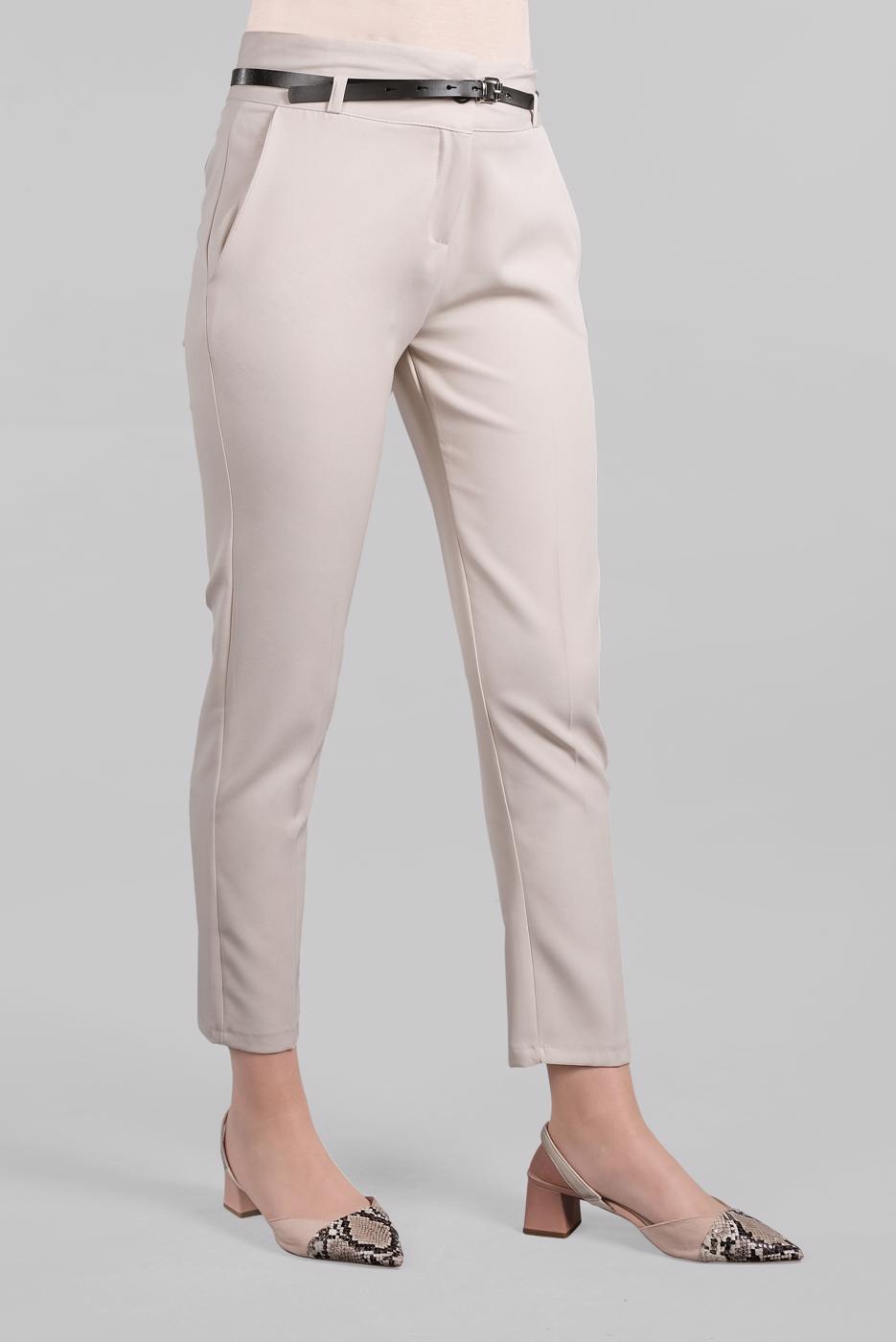 Vêtements hijab BEIGE Pantalon T 6002 