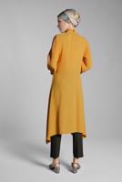 Hijab clothing KHAKI Mid Rise Carrot Pants T 6002 