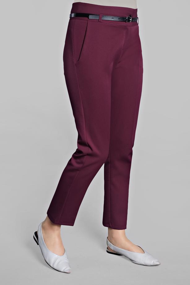 Hijab clothing  Mid Rise Carrot Pants T 6002  - TRENDTESETTÜR