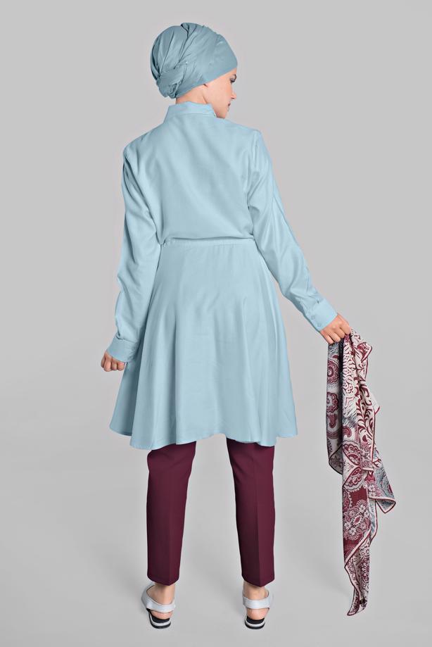 Hijab clothing  Mid Rise Carrot Pants T 6002  - TRENDTESETTÜR