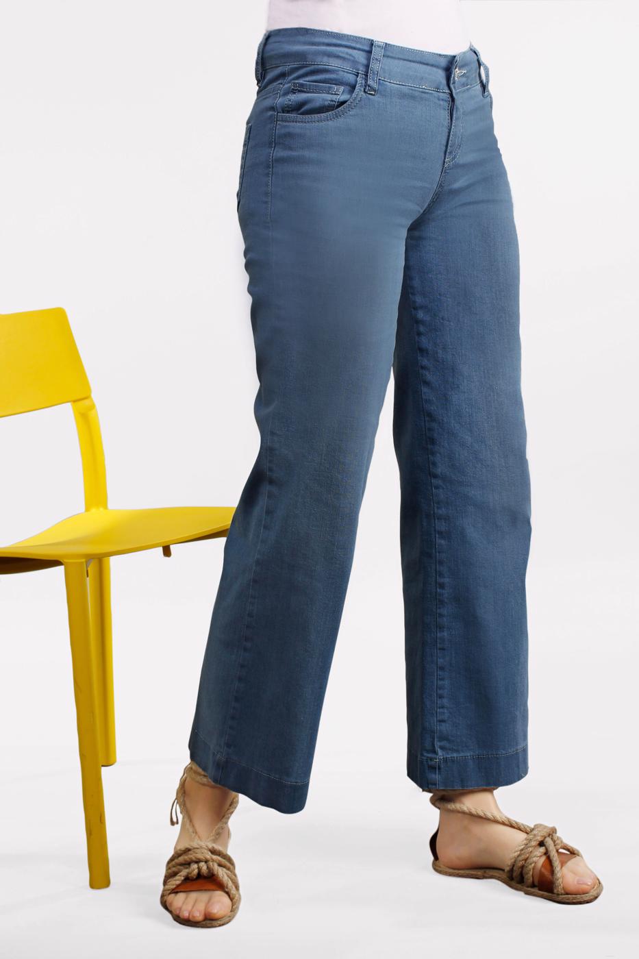 Vêtements hijab BLEU Pantalon T 6254 