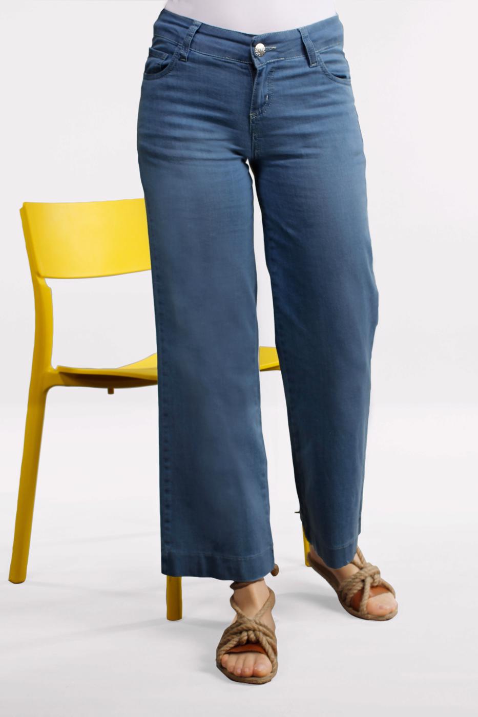 Vêtements hijab BLEU Pantalon T 6254 