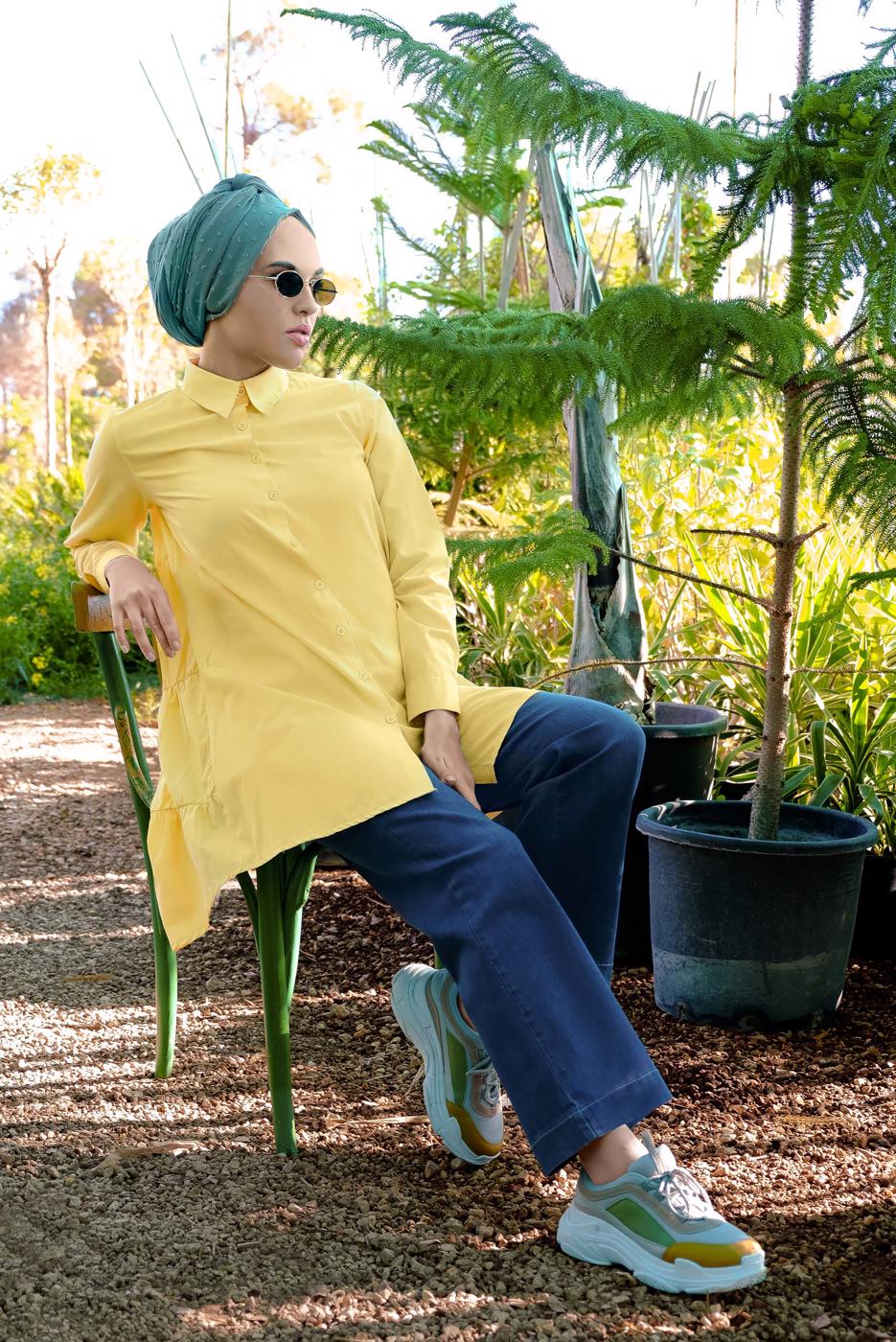 Vêtements hijab BLEU MARINE Pantalon T 6254 