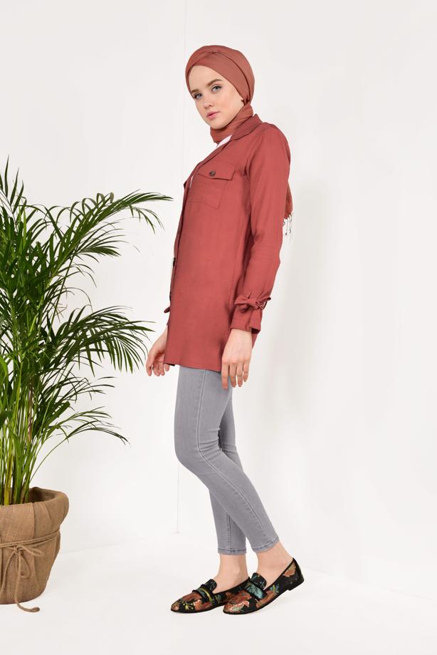 Hijab clothing  Slim Pants T 6634  - TRENDTESETTÜR