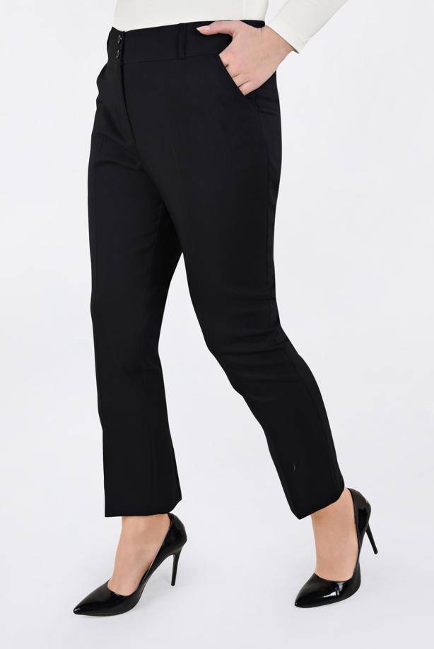 Vêtements hijab NOIR T 7306 Alvina Stil 8563 Pantolon - TRENDTESETTÜR