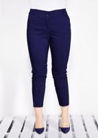 Tesettür giyim LACİVERT YÜKSEK BEL DAR PAÇA KLASİK PANTOLON T 7306