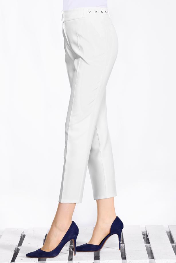 Tesettür giyim  ARA BEL KUŞGÖZÜ DETAYLI PANTOLON 7307 - TRENDTESETTÜR