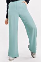 Tesettür giyim MAVİ YÜKSEK BEL CEPLİ BOL PANTOLON 7340