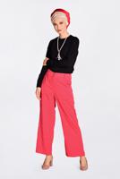 Tesettür giyim MERCAN İNCİLİ BOL PAÇA PANTOLON 7372