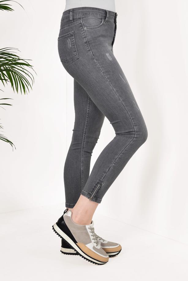 Hijab clothing  Zippered Cuff Pants T 7634  - TRENDTESETTÜR