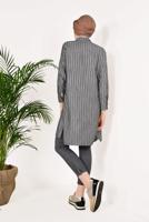 Hijab clothing GREY Zippered Cuff Pants T 7634