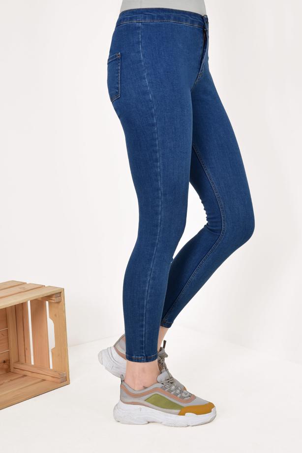 Hijab clothing  Lycra High Waist Pants T 8634  - TRENDTESETTÜR