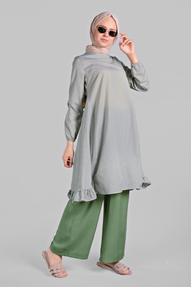 Vêtements hijab  T 9002 HZL-PANTOLON - TRENDTESETTÜR