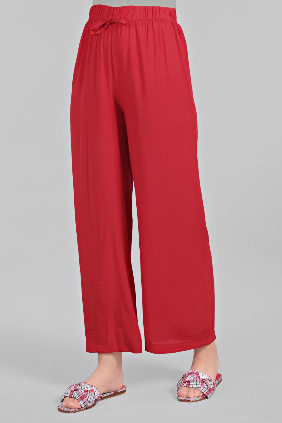 Vêtements hijab ROUGE T 9002 HZL-PANTOLON