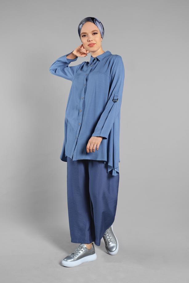Hijab clothing  T 9002 HZL-PANTOLON - TRENDTESETTÜR
