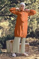 Hijab clothing BEIGE T 9002 HZL-PANTOLON