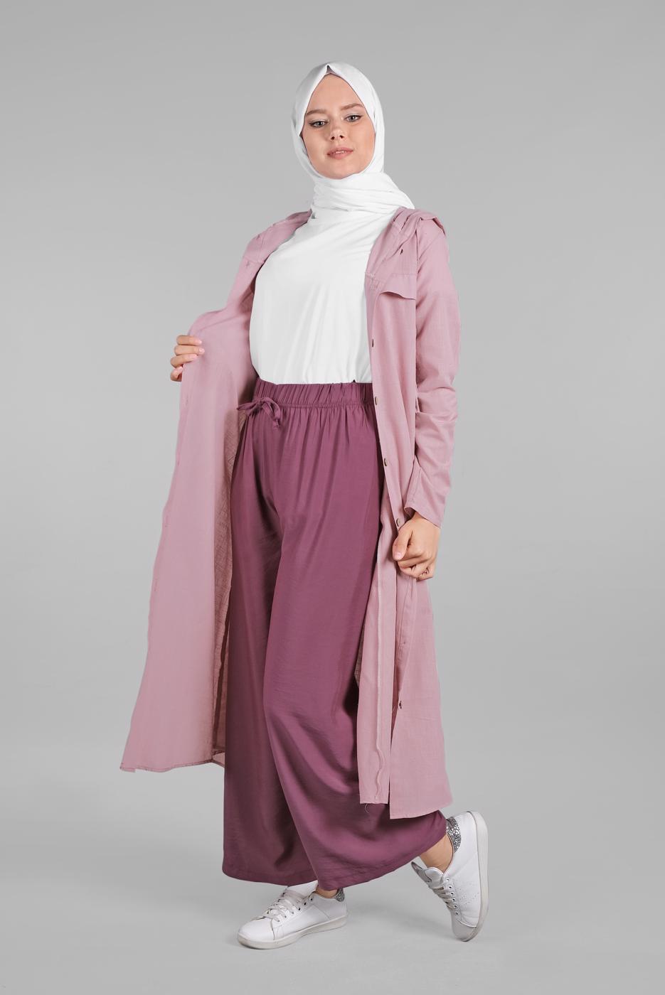 Vêtements hijab POURPRE T 9002 HZL-PANTOLON