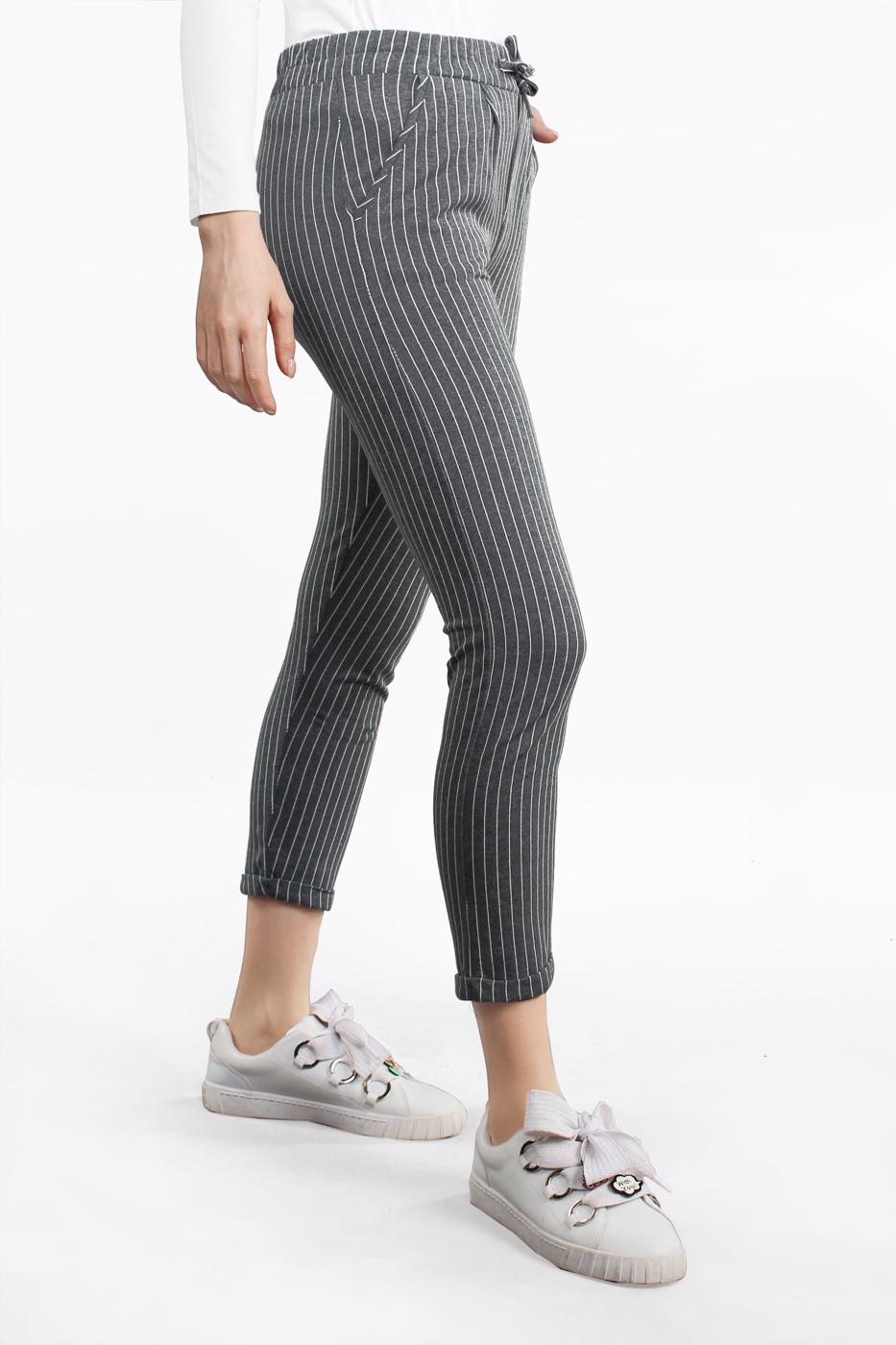 Vêtements hijab GRIS T 9206 EYYO-PANTOLON