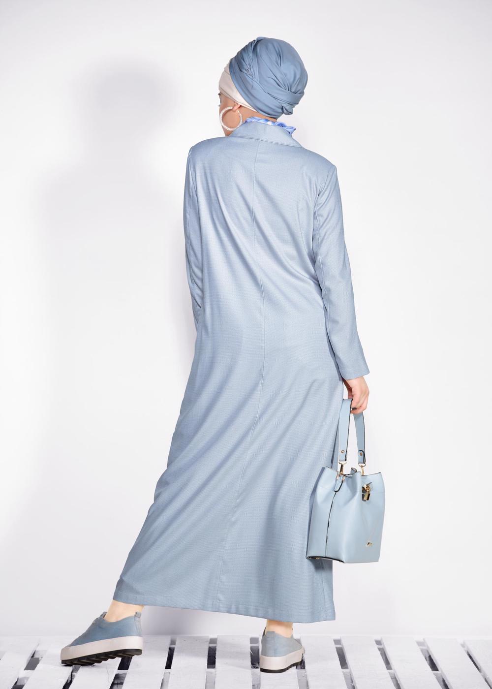 Vêtements hijab GRIS T 1296 Alvina Cunta 8251 Pardesü