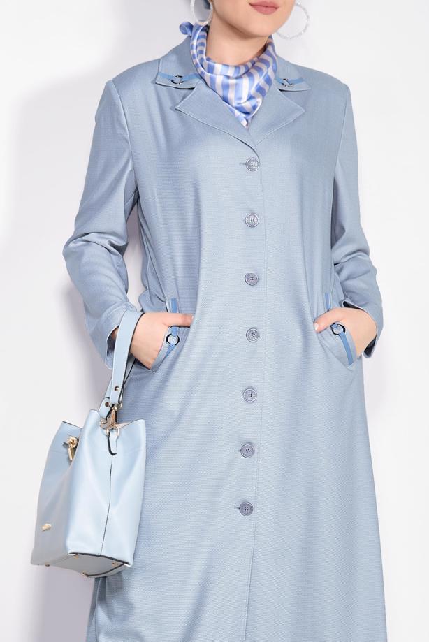 Vêtements hijab GRIS T 1296 Alvina Cunta 8251 Pardesü - TRENDTESETTÜR