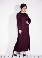 Vêtements hijab ROUGE BORDEAUX T 1296 Alvina Cunta 8251 Pardesü