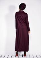 Vêtements hijab ROUGE BORDEAUX T 1296 Alvina Cunta 8251 Pardesü