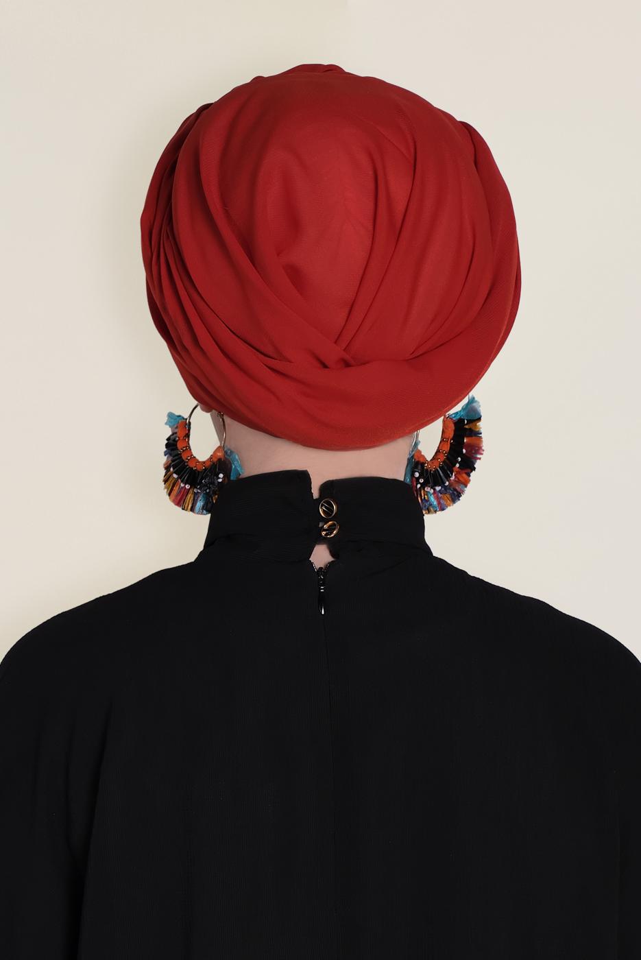 Hijab clothing ORANGE T 9952 ALVİNA MEDİNE İPEĞİ ŞAL