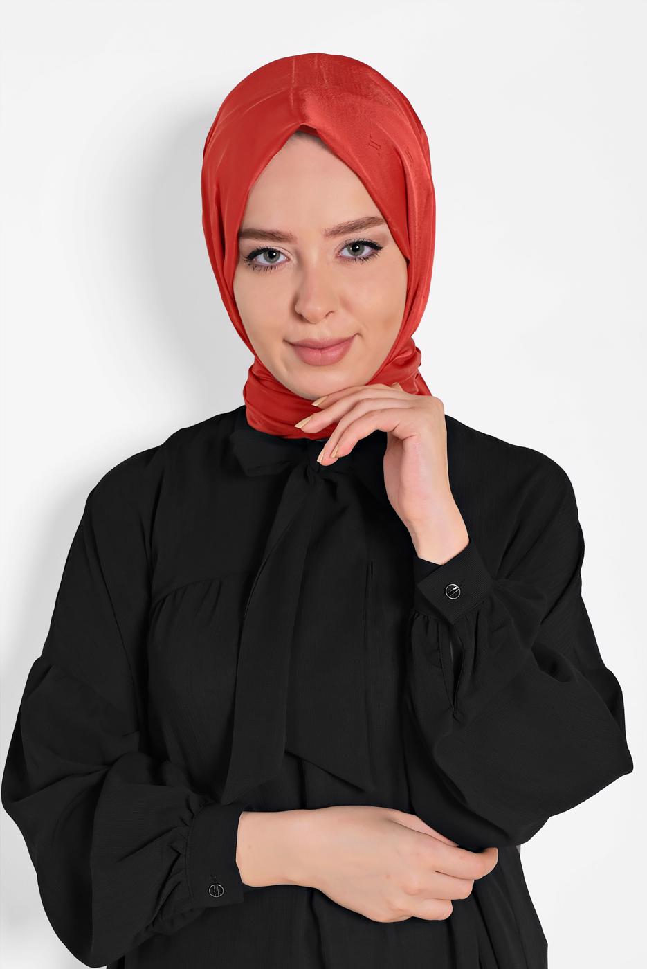 Hijab clothing ORANGE ALVİNA SHAWL 9957 