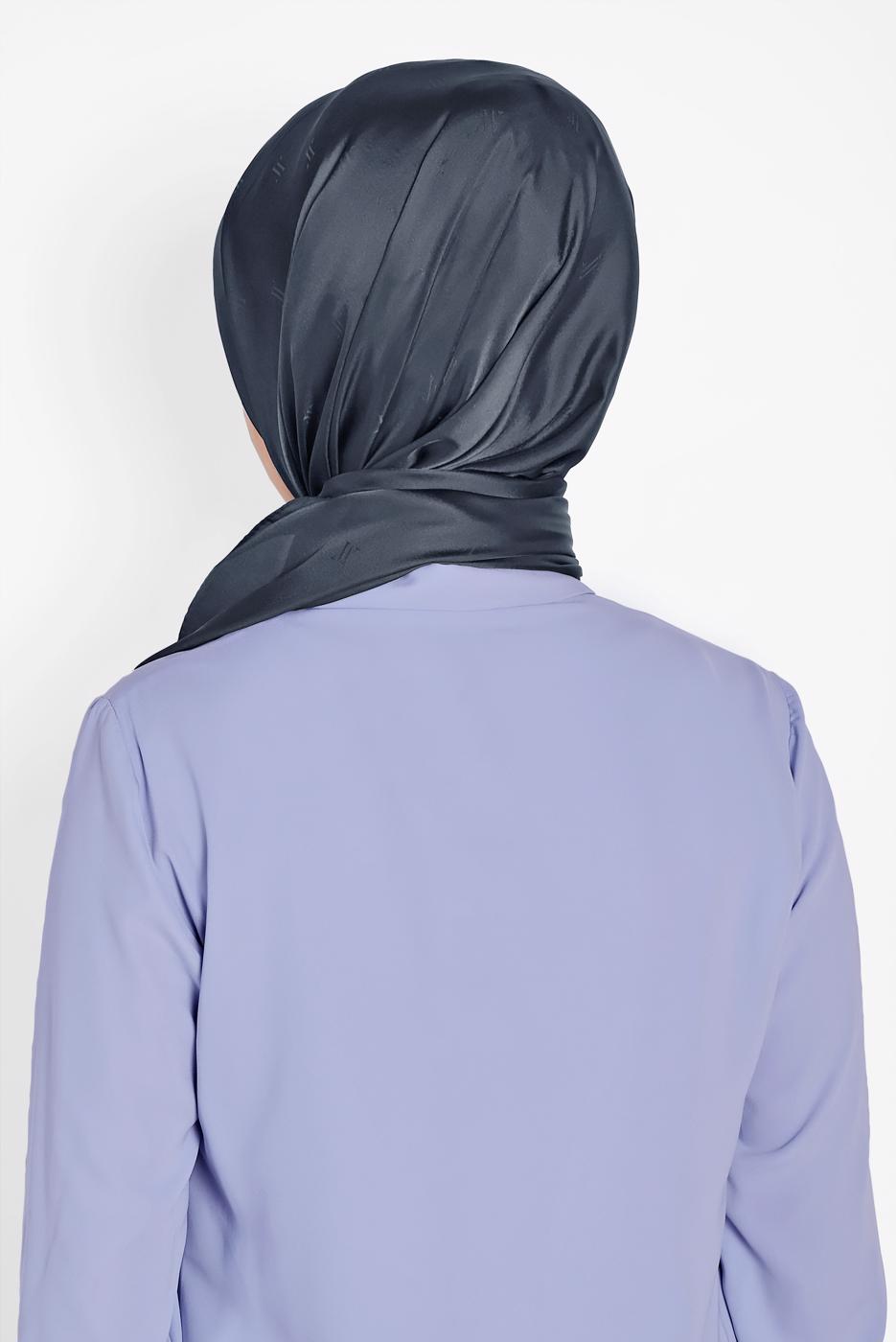 Hijab clothing GREY ALVİNA SHAWL 9957