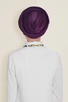 Tesettür giyim MOR T 9959 ALVİNA PARLAK PÜTÜRLÜ ABİYE ŞAL