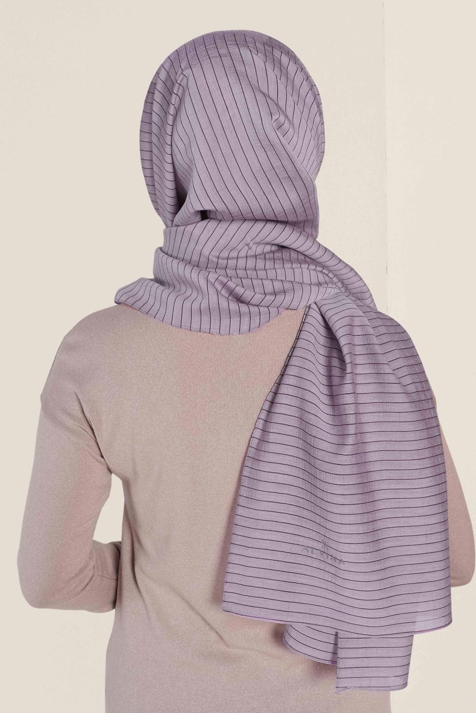 Tesettür giyim MOR ALVİNA NİNO ŞAL 9971 