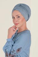 Hijab clothing NAVY BLUE ALVİNA SHAWL 9971