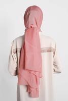 Hijab clothing RED ALVİNA SHAWL 9972 