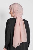 Tesettür giyim PUDRA ALVİNA AMORA ŞAL 9972