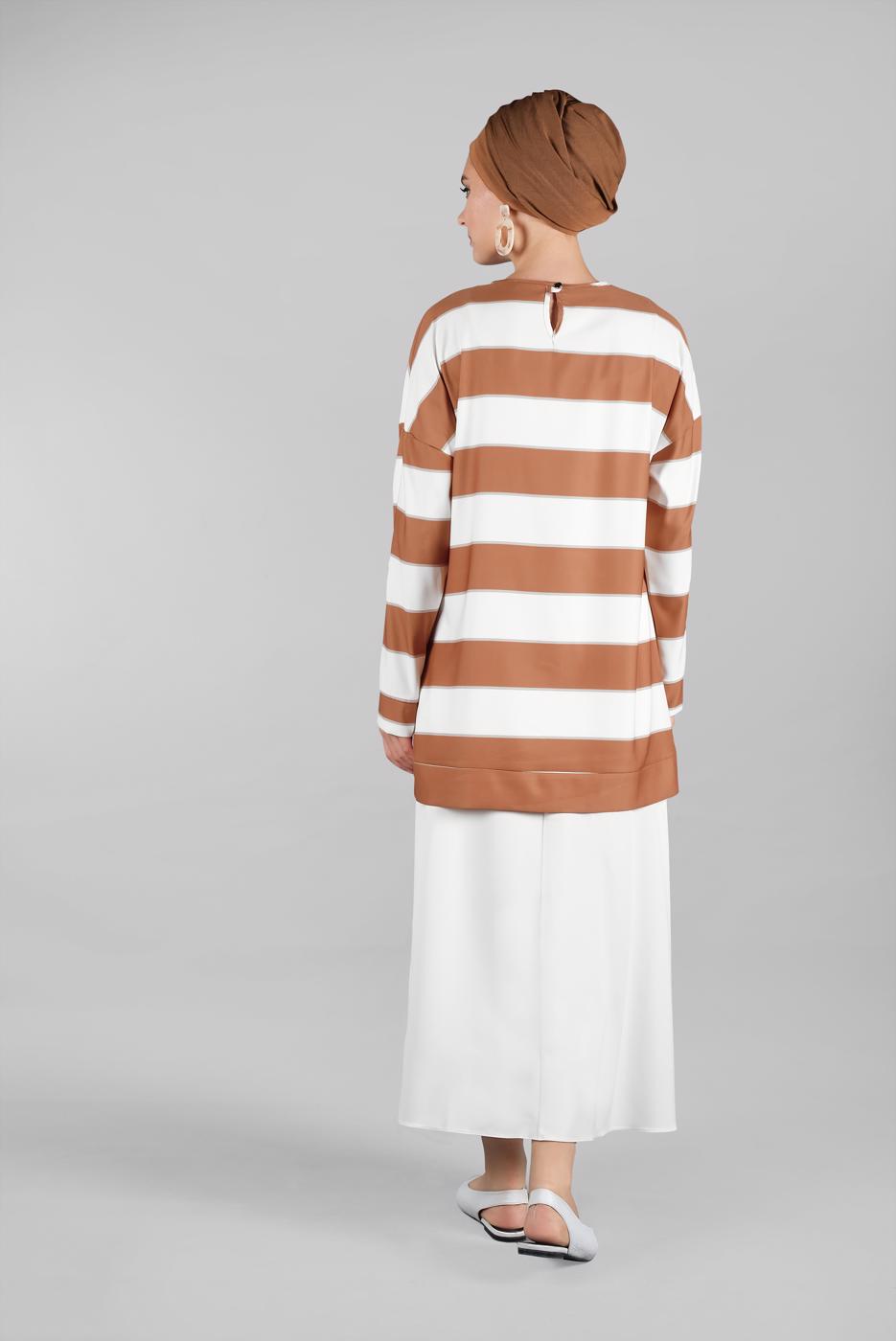 Vêtements hijab TABA T 89201 ZMN-ETEKLİ TAKIM