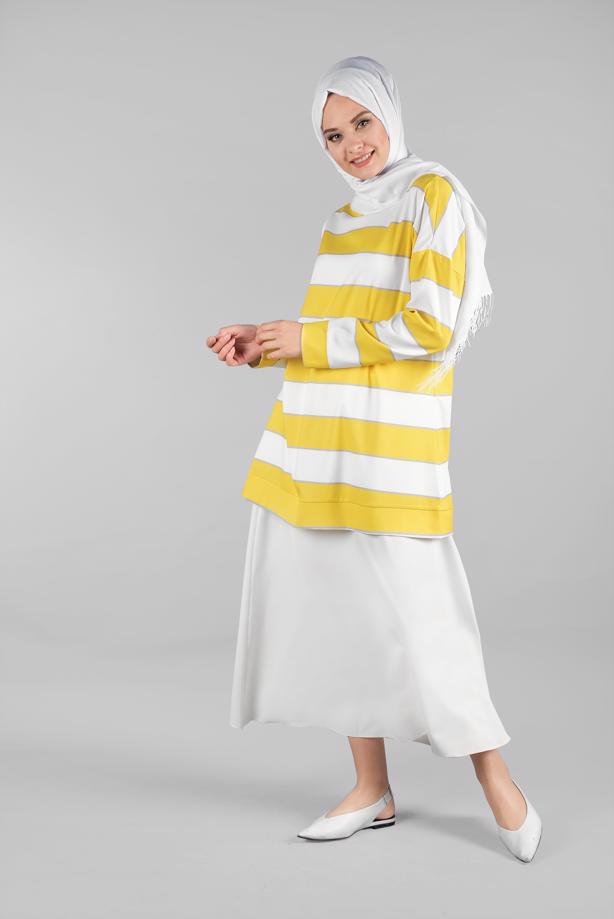 Vêtements hijab  T 89201 ZMN-ETEKLİ TAKIM - TRENDTESETTÜR