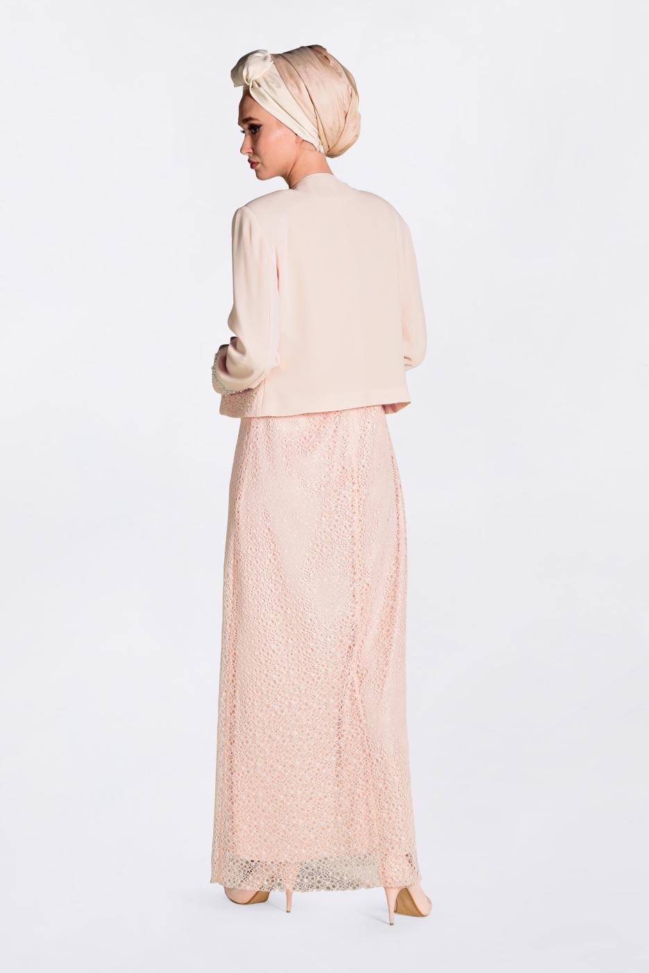 Vêtements hijab POUDRE Robe de Costume T 3476