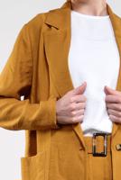 Tesettür giyim TURUNCU RAHAT KESİM MEVSİMLİK TAKIM 96091