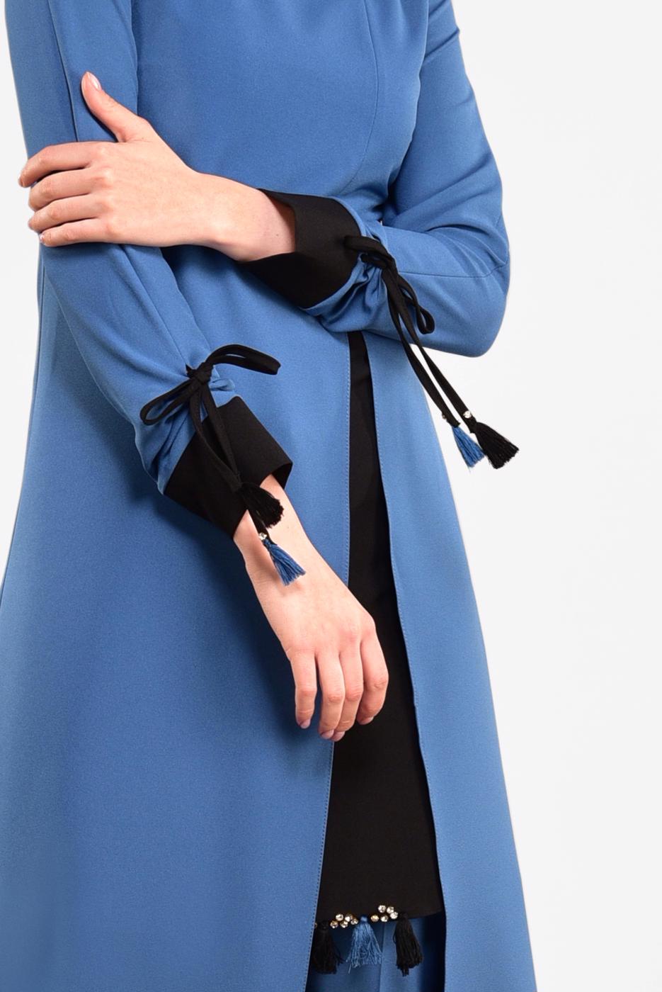 Vêtements hijab BLEU MARINE  Costume de Pantalon T 951 