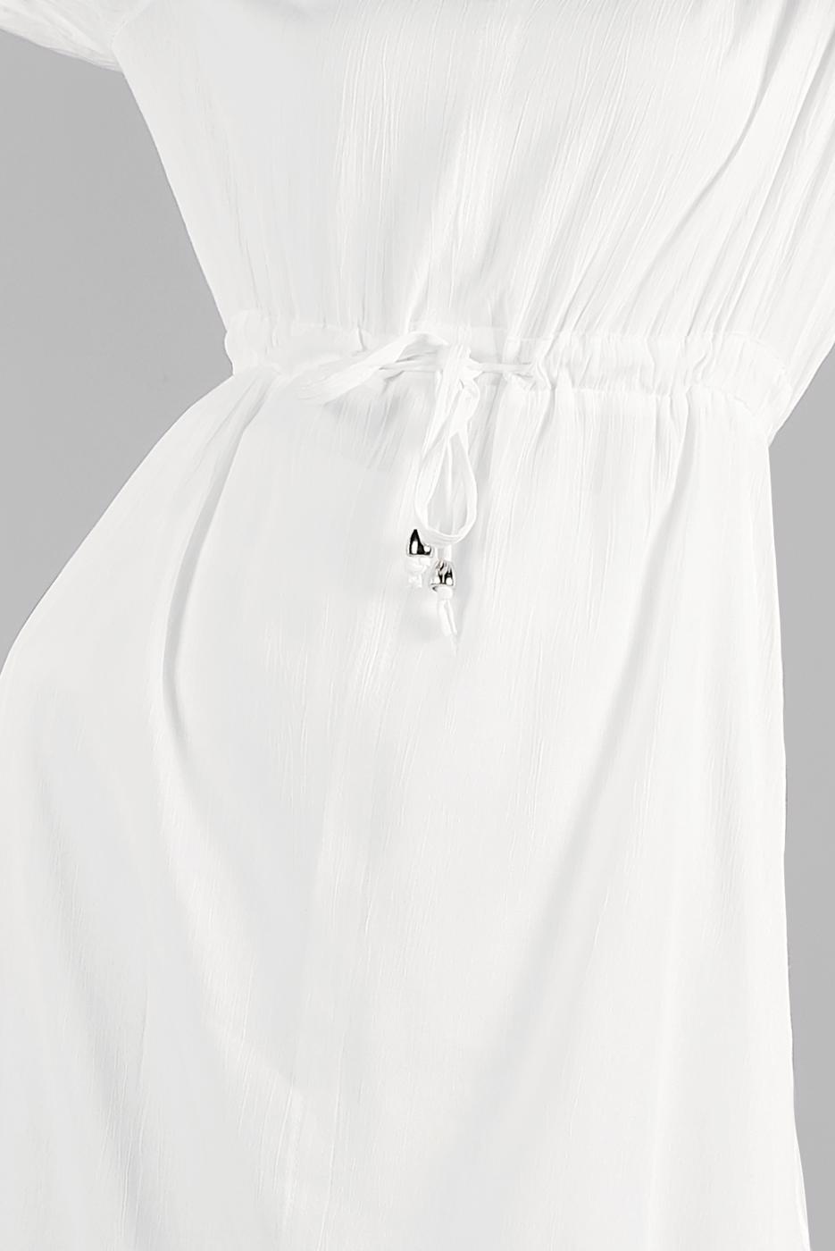 Hijab clothing WHITE T 3102 ZMN-PANTOLONLU TAKIM