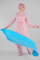 Vêtements hijab POUDRE T 3102 ZMN-PANTOLONLU TAKIM