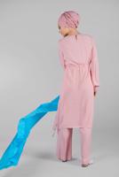 Vêtements hijab POUDRE T 3102 ZMN-PANTOLONLU TAKIM