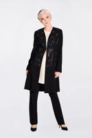 Tesettür giyim SİYAH TAŞLI 3′LÜ PANTOLONLU TAKIM 3440